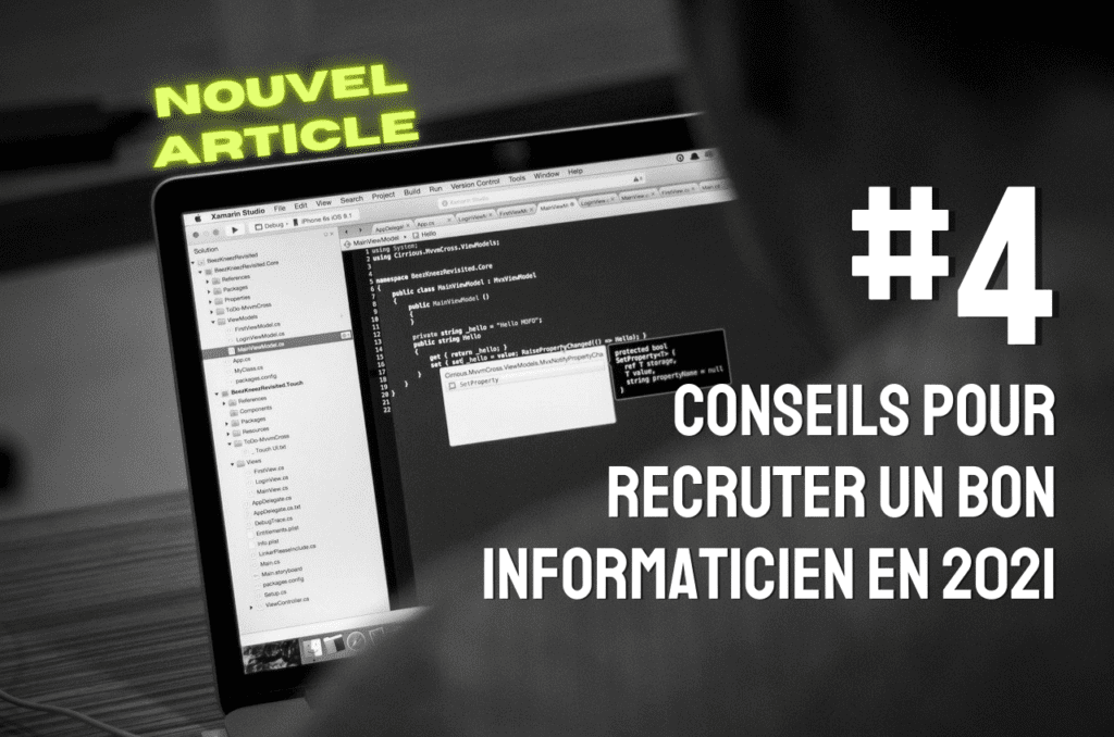 développeur web en train de coder