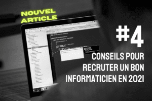 développeur web en train de coder